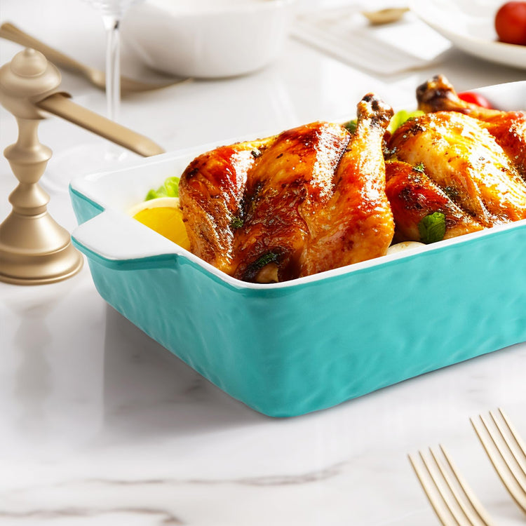 4 QT Baking Dish Deep Nonstick Dish Oven Safe