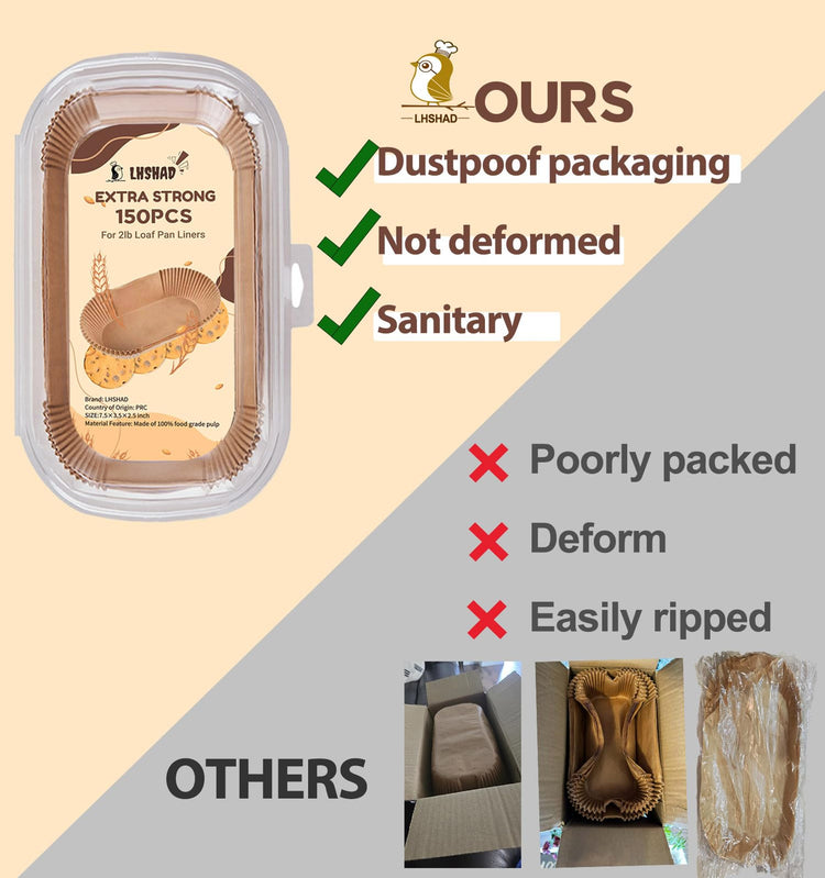 Loaf Pan Liners (150 Count)