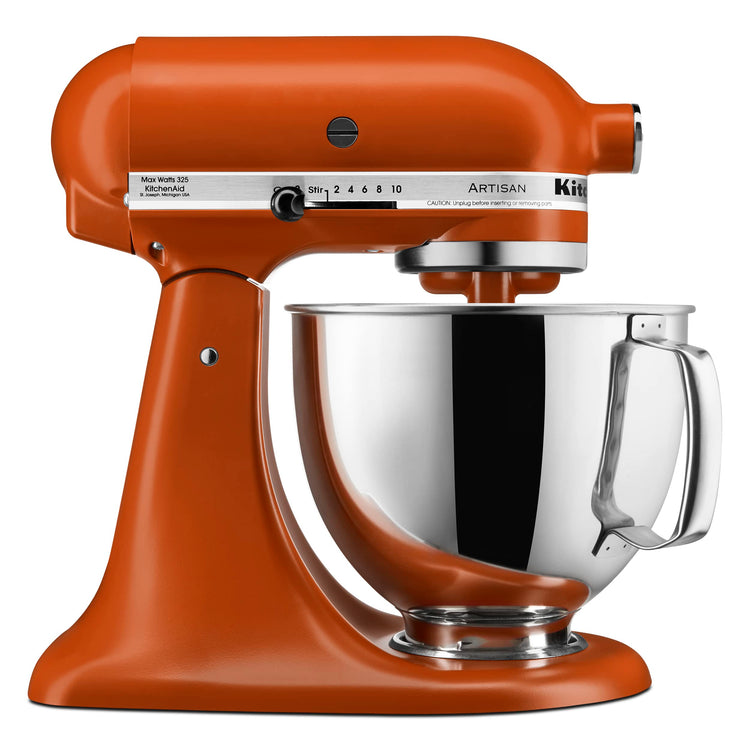 Artisan, 5-Qt Tilt Head Stand Mixer, KSM150PS, Scorched Orange