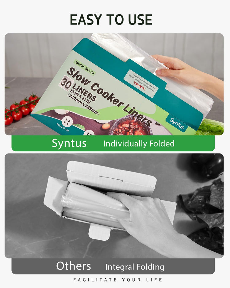30 Slow Cooker Liners