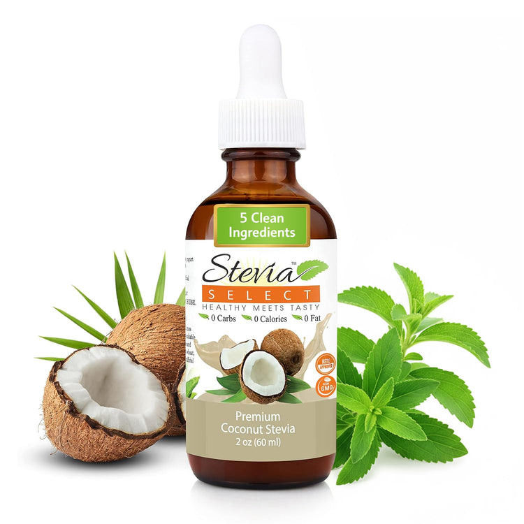 Coconut Flavored Liquid Stevia (2 Fl Oz)