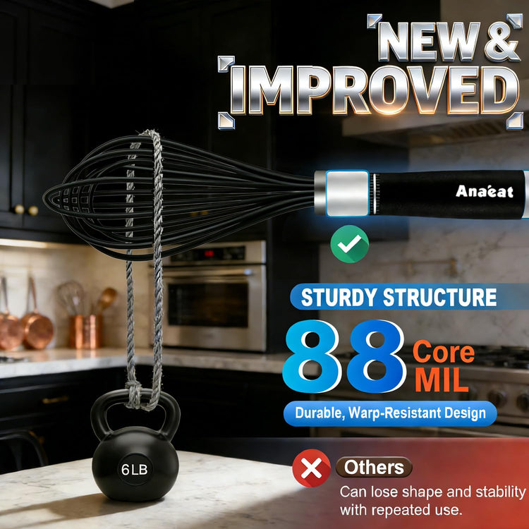 9" Silicone Balloon Whisk