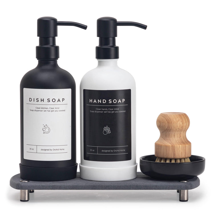 Luxury] Kitchen Soap Dispenser Set