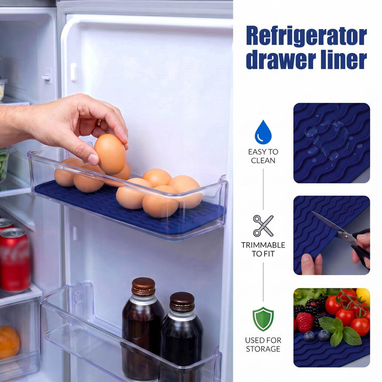 Silicone Dish Drying Mat for Multiple Usage