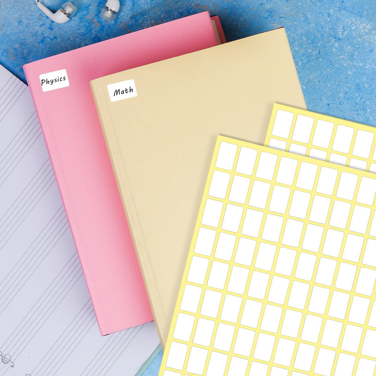 White Labels Stickers (3330 Count)
