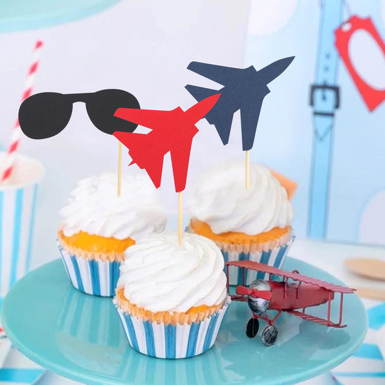 Fighter Party Cupcake Topper