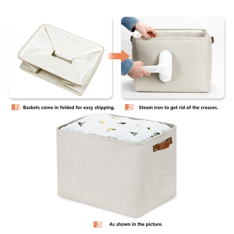 Large Storage Baskets (3 Count)
