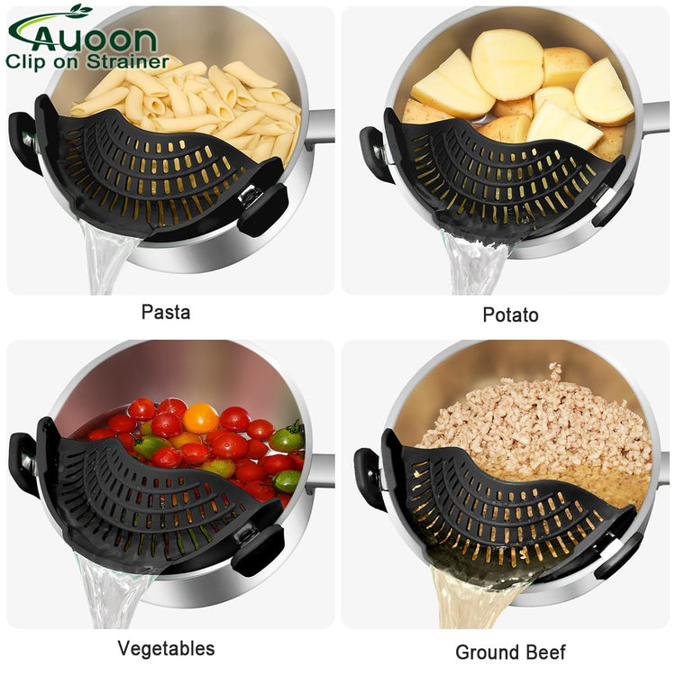 Pot Strainer Clip on Silicone