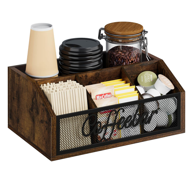 Coffee Station Organizer for Countertop