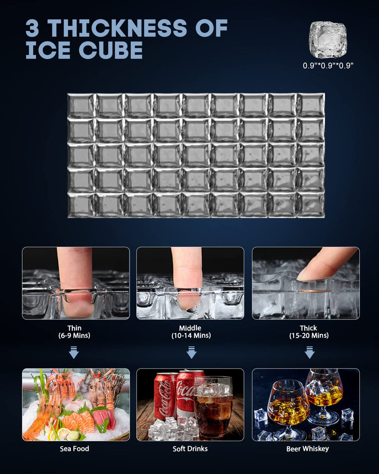 Upgraded Commercial Ice Maker