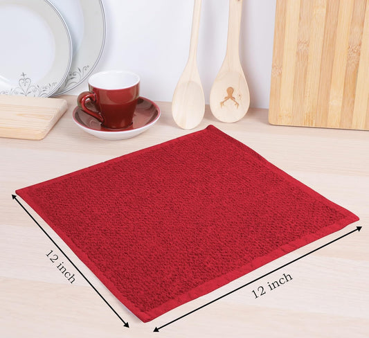 Cotton Kitchen Dish Cloths Set of 8 (8 Count)