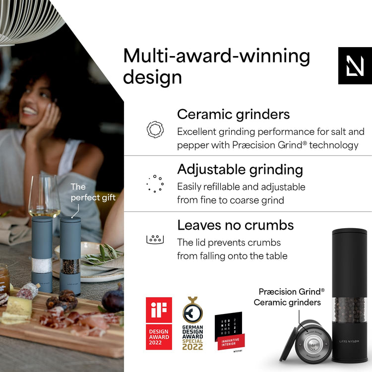 Salt and Pepper Grinder Set Manual