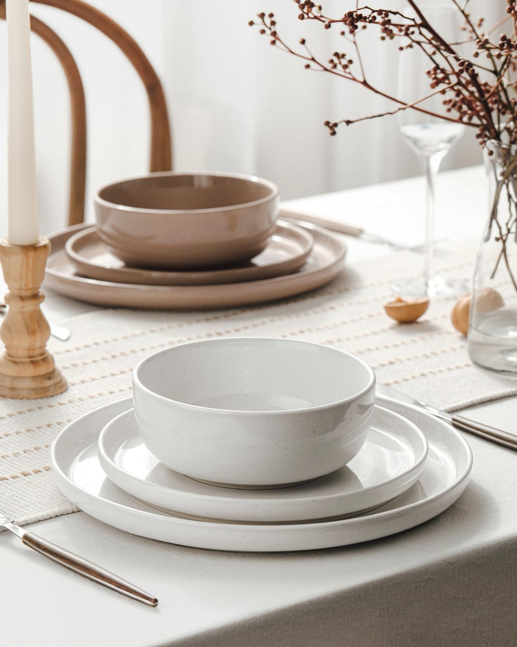 Milkyway 12 Piece Stoneware Dinnerware Set