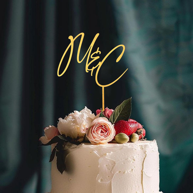Personalized Wedding Cake Topper