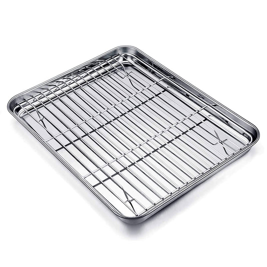 Baking Sheet with Cooling Rack Set