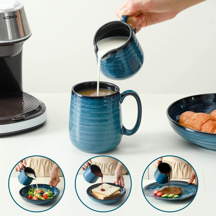 Porcelain Sugar and Creamer Set
