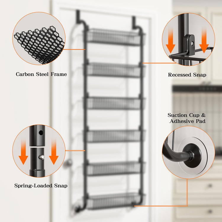 Over the Door Pantry Organizers and Storage