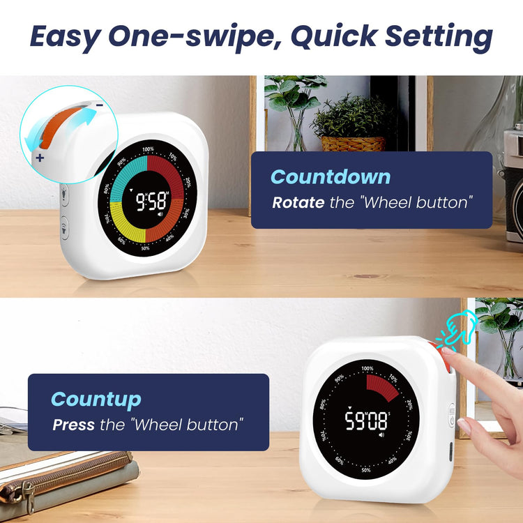 Visual Timer for Kids (2 Count)