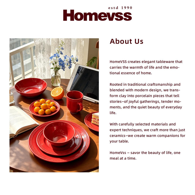 Pearl Dots Stoneware Dinnerware Set