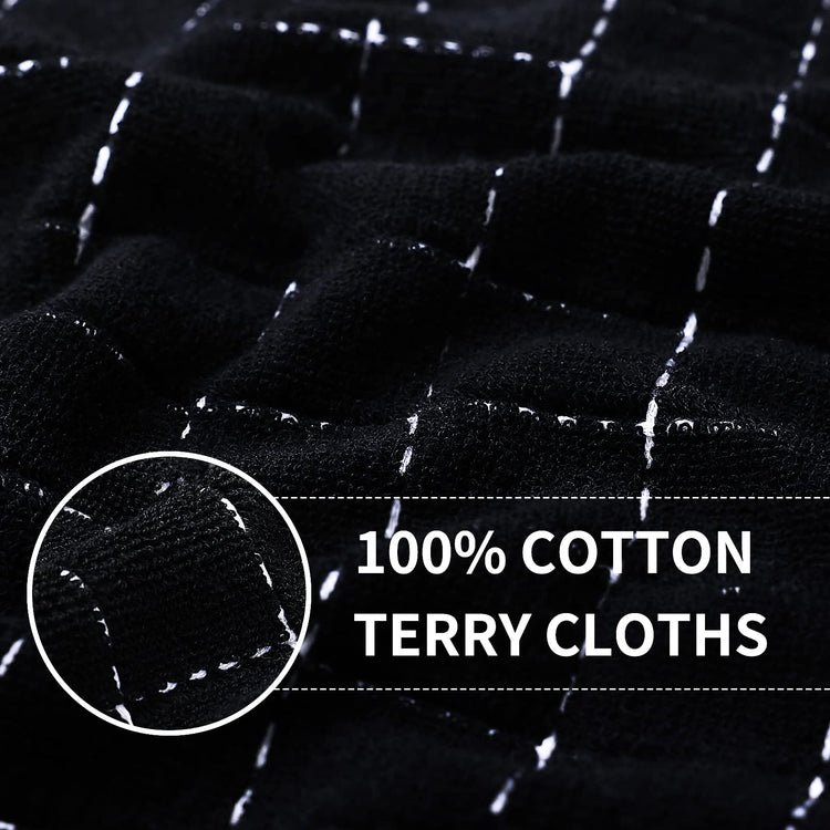 100% Cotton Terry Kitchen Towels (4 Count)