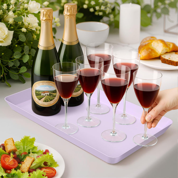 6 pcs Serving Tray for Entertaining (6 Count)