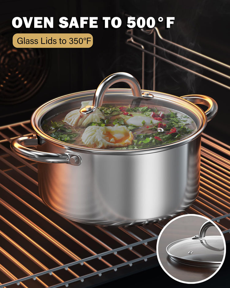 Basics Stainless Steel Cookware Sets