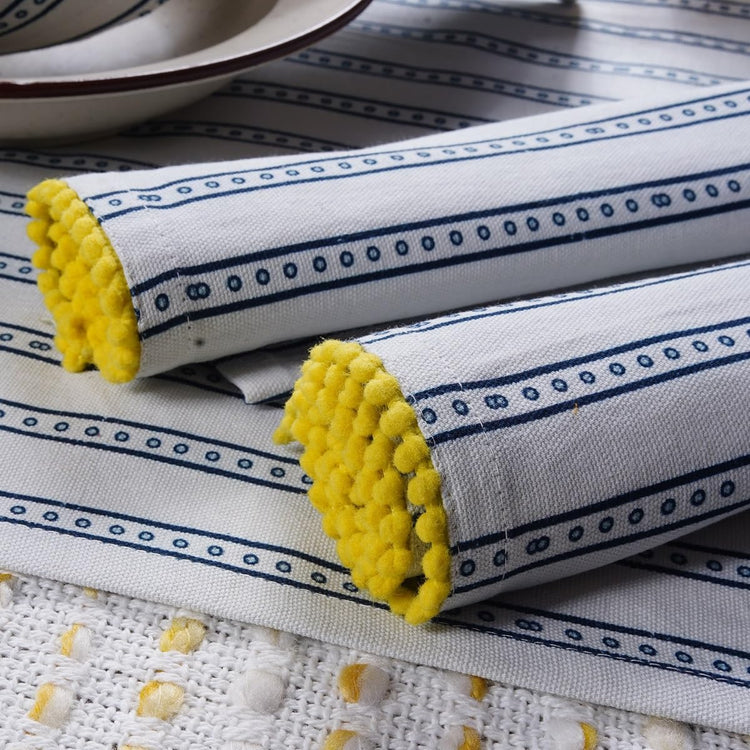 Printed Kitchen Dish Bar and Tea Towels Cotton (6 Count)