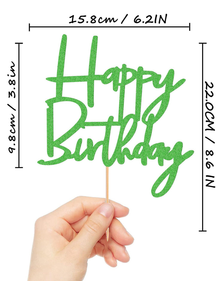 Happy Birthday Cake Topper