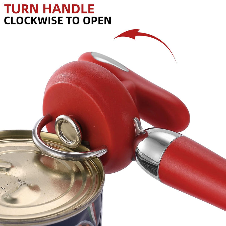 Can Opener Manual Tin Opener Stainless Steel Heavy Duty