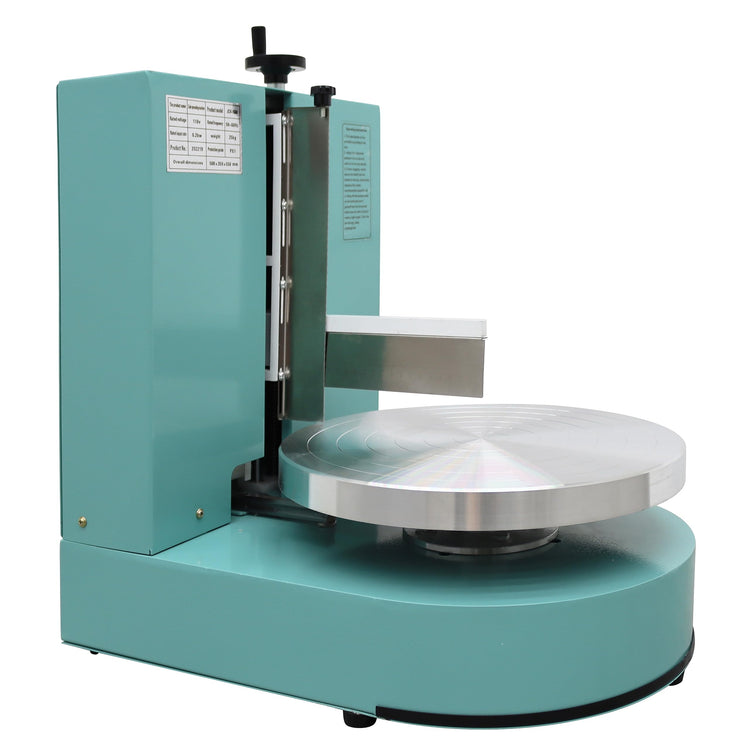 Cake Decorating Coating Machine Cream Spreading Automatic Frosting Turntable with Graduated Scraper 60