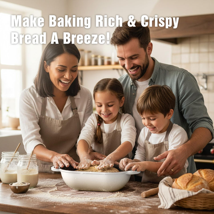 5 QT Enameled Cast Iron Sourdough Bread Oven