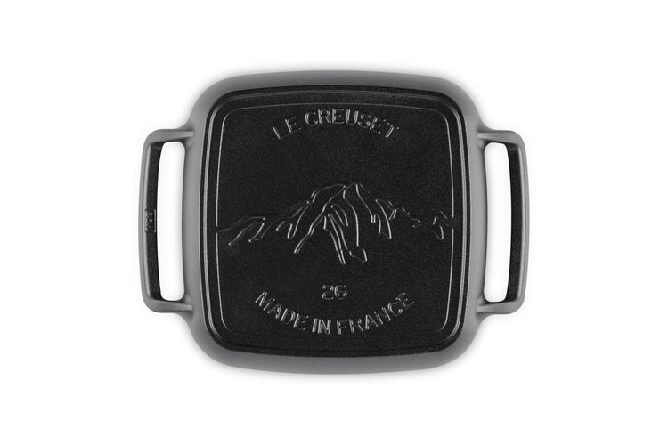 Enameled Cast Iron Square Grill Pan
