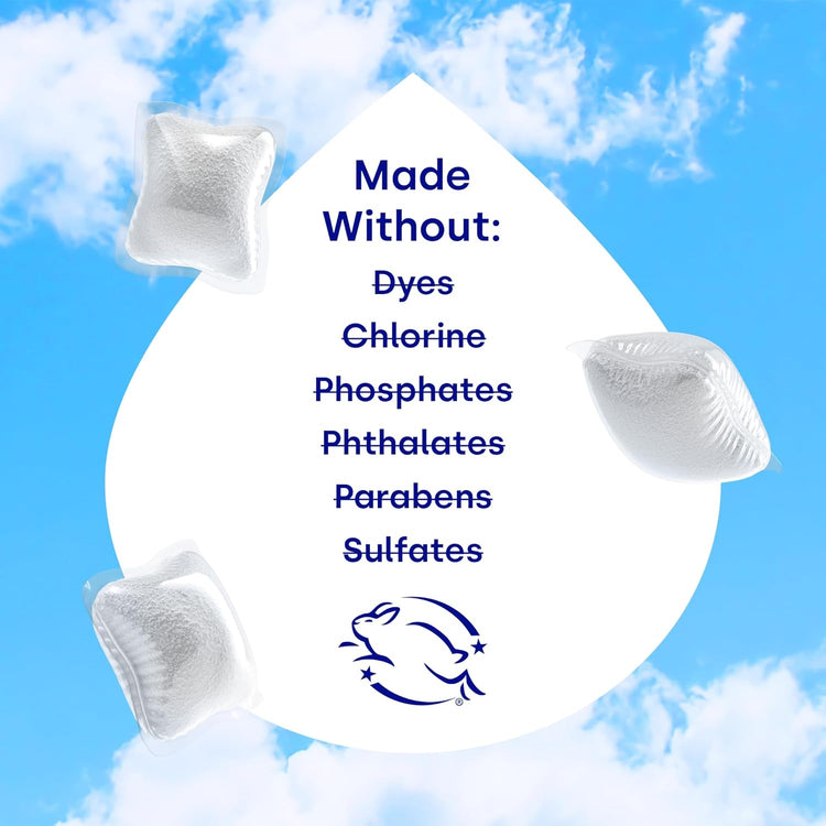 Dropps UltraWash Dishwasher Pods, Unscented (64 Count) - Biobased Power Deep Clean Dishwasher Detergent Tablets for Sparkling Shiny Dishes - No Rinse Aid or Pre-Wash Needed - Dishwashing Pods