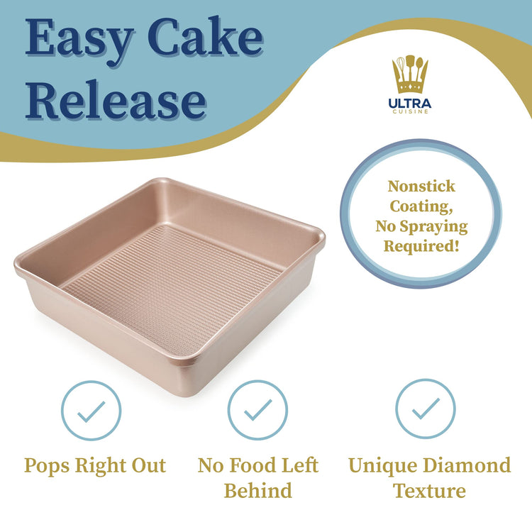 Nonstick Square Cake Pan