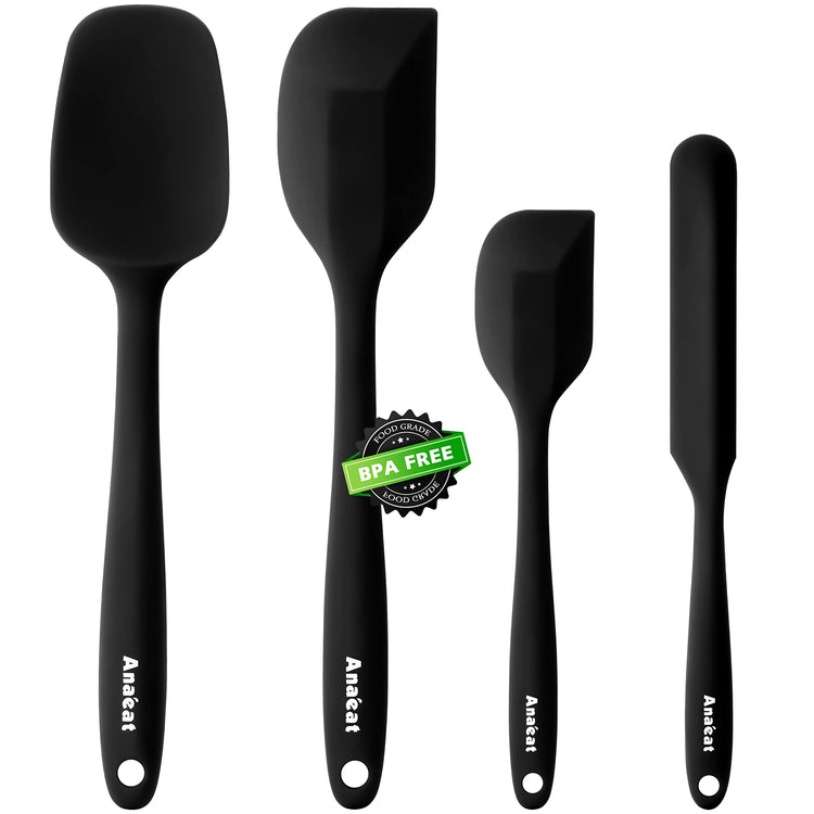 4 Piece Silicone Spatula Set (4 Count)