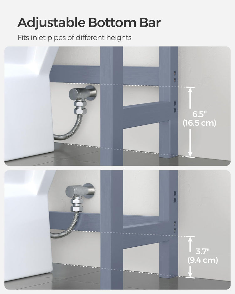 Over The Toilet Storage