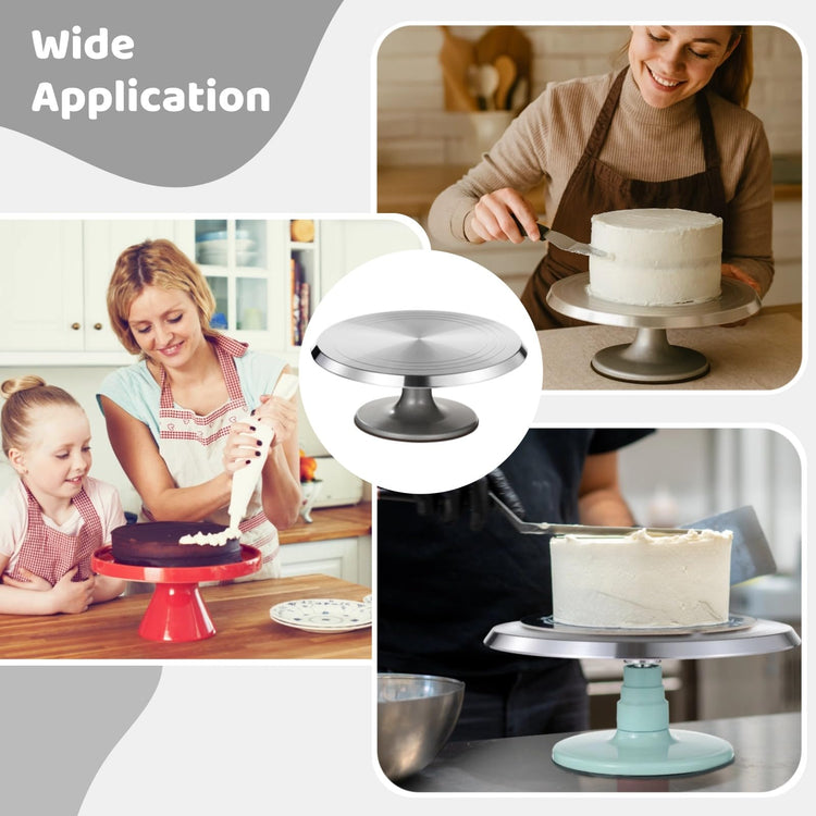 Aluminium Alloy Revolving Cake Stand