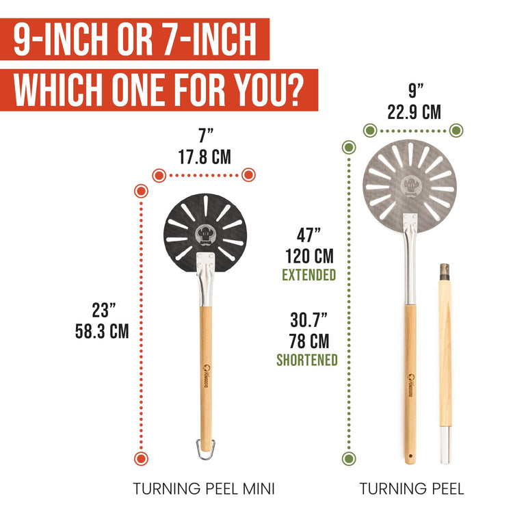 7 Inch Pizza Turning Peel Turner