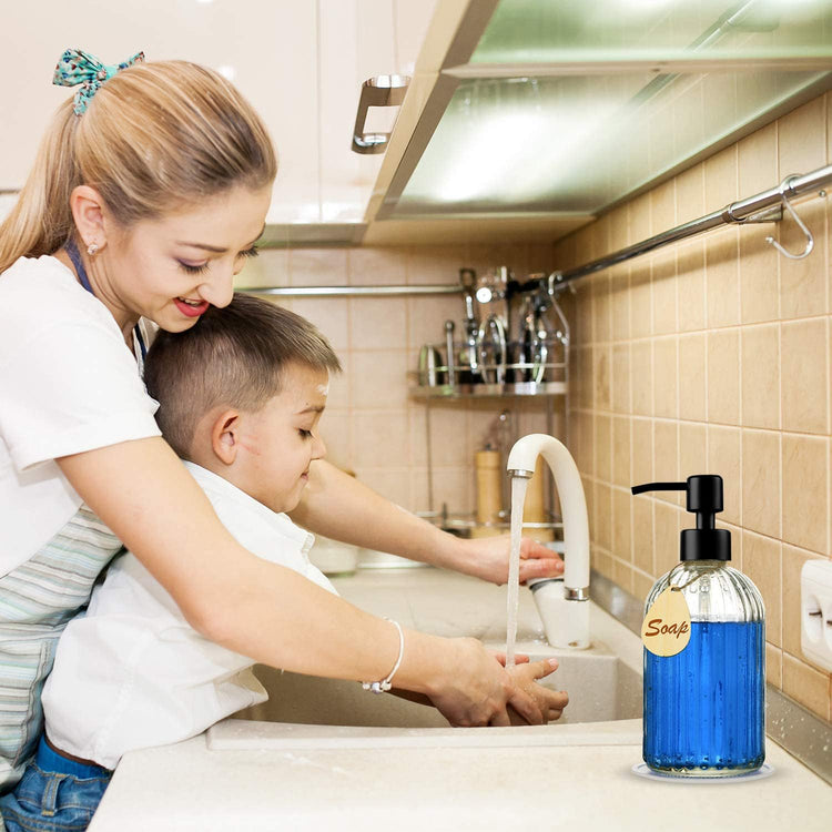 Soap Dispenser with Silicone Pad
