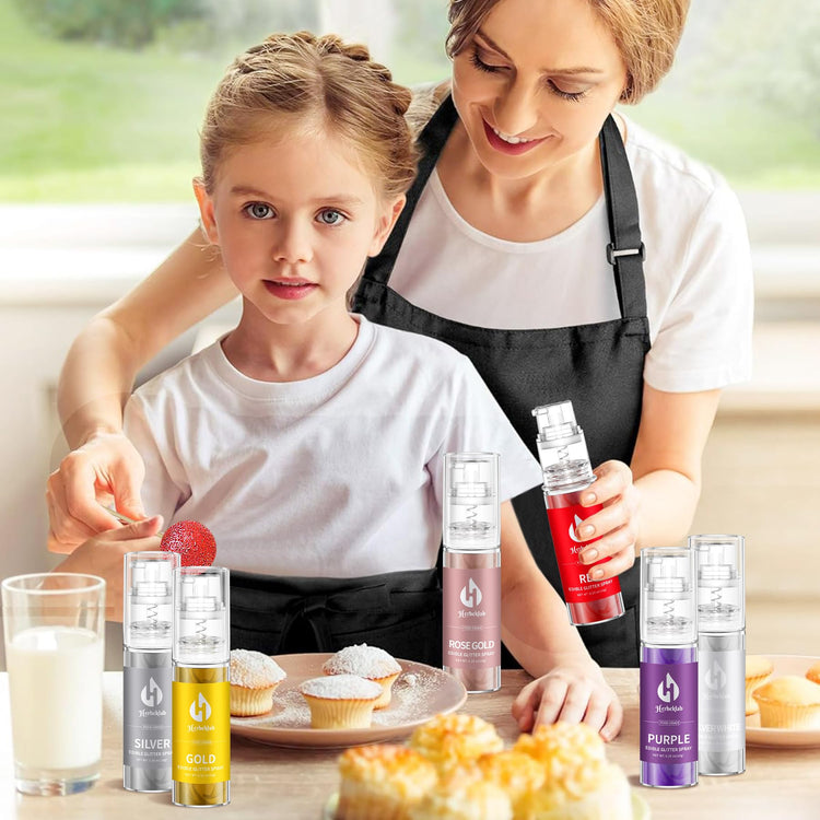 Pink Edible Glitter Spray