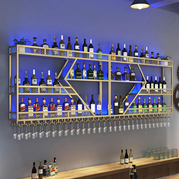 78.7in Large Wall Mounted Wine Rack
