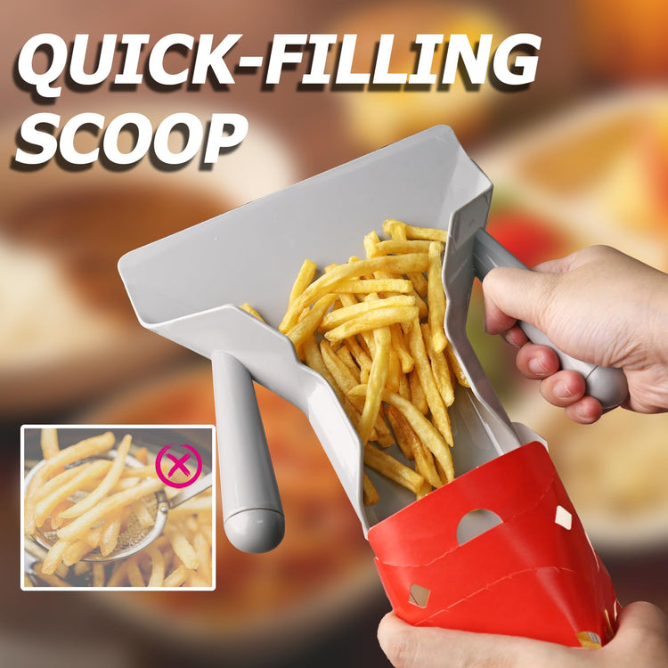 Polycarbonate French Fry Popcorn Scoop