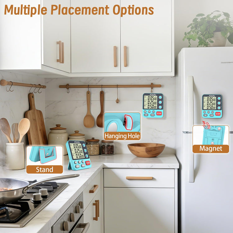 Digital Dual Kitchen Timer