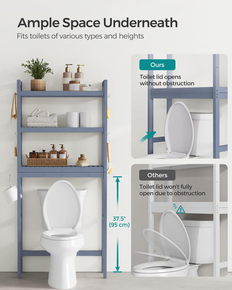 Over The Toilet Storage