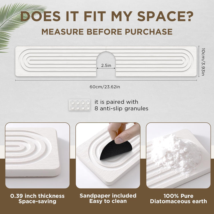 Faucet Mat for Kitchen Sink