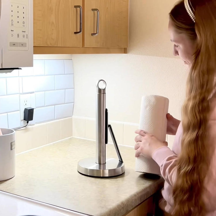 Heavy Duty Paper Towel Holder with Tension Arm