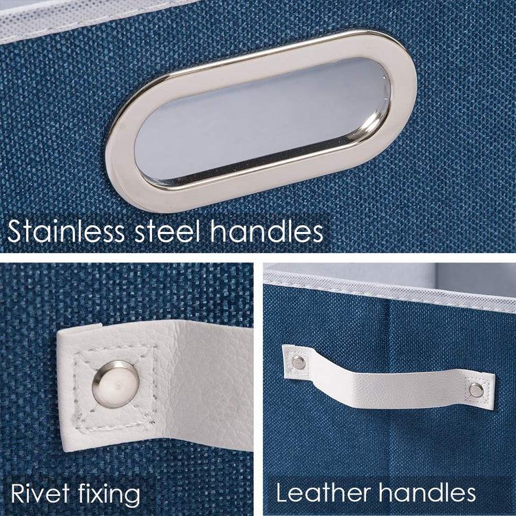 Fodable Storage Baskets for Closet [5 (5 Count)