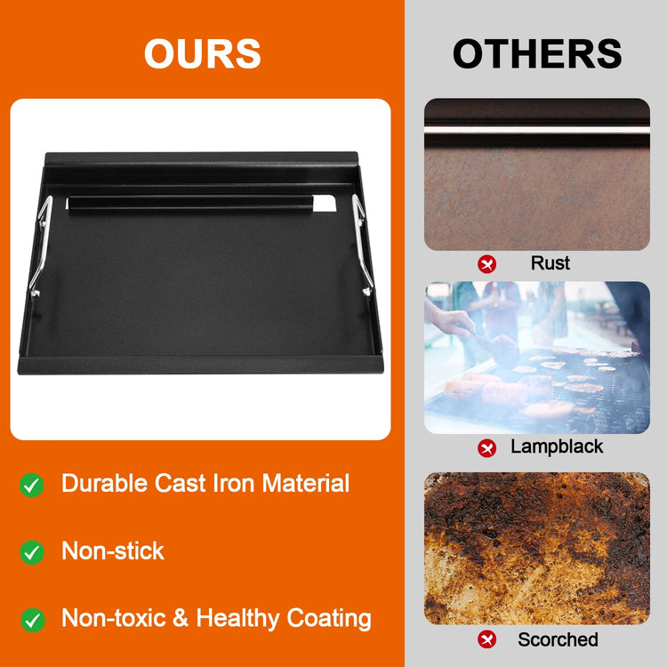17" Flat Top Griddle for Charbroil Performance 2