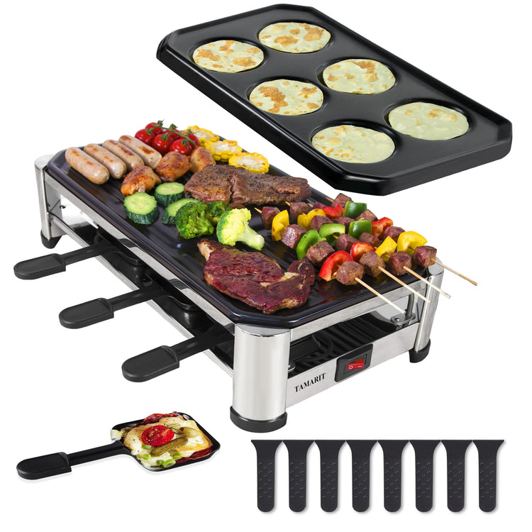 8 Person Raclette Grill