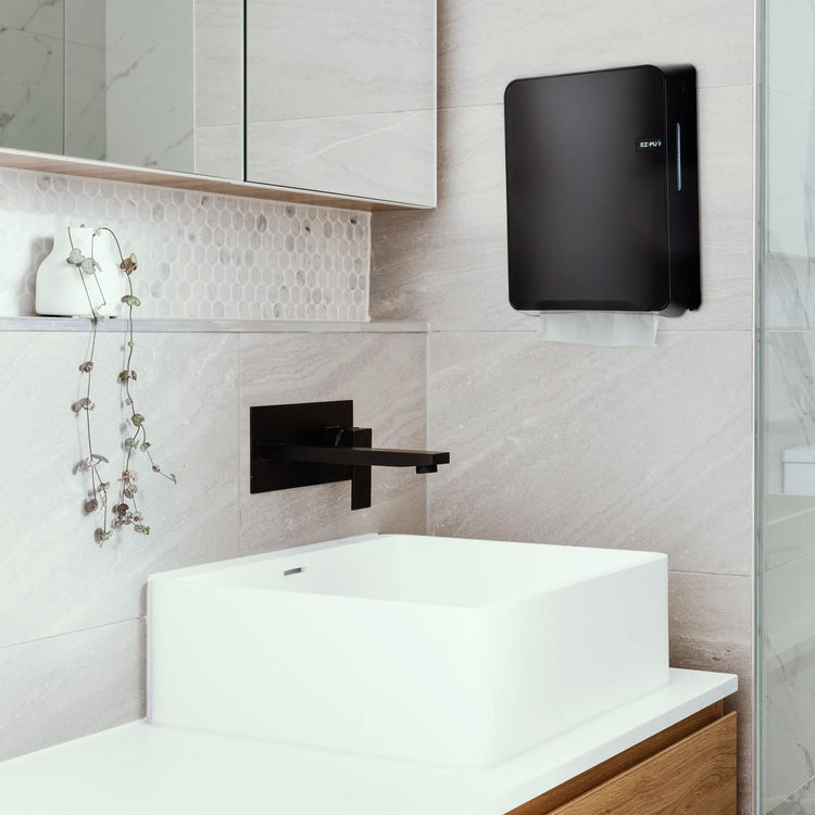 EZbrnd Wall Mount MULTIFOLD Paper Towel Dispenser for Kitchen